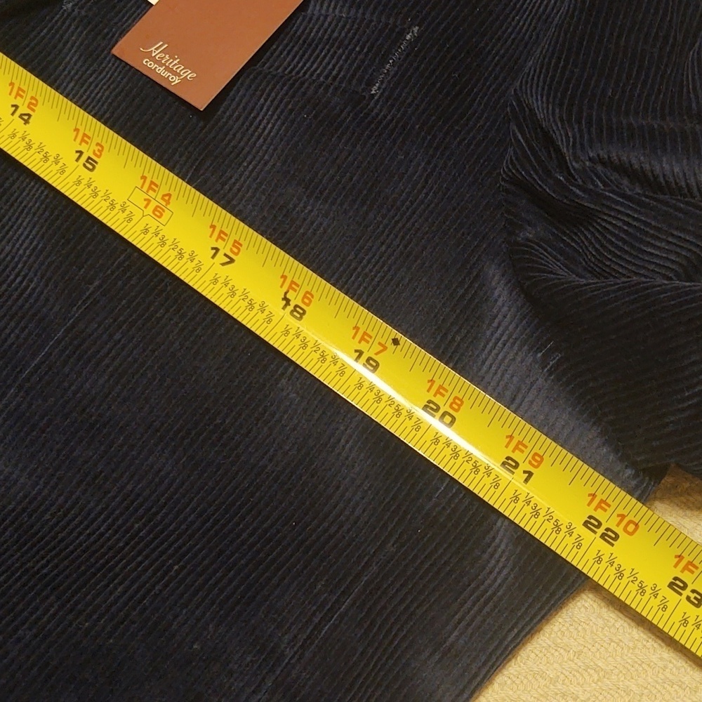 NWT Sadddlebred Navy Heritage Corduroy Sports Coat 44L - Picture 7 of 11